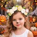 RESTOCKED! Deer Floral Antler Headband
