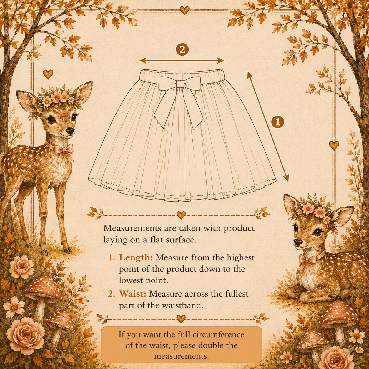 RESTOCKED! Girls/Toddler Woodland Deer Vest & Tutu Costume Set
