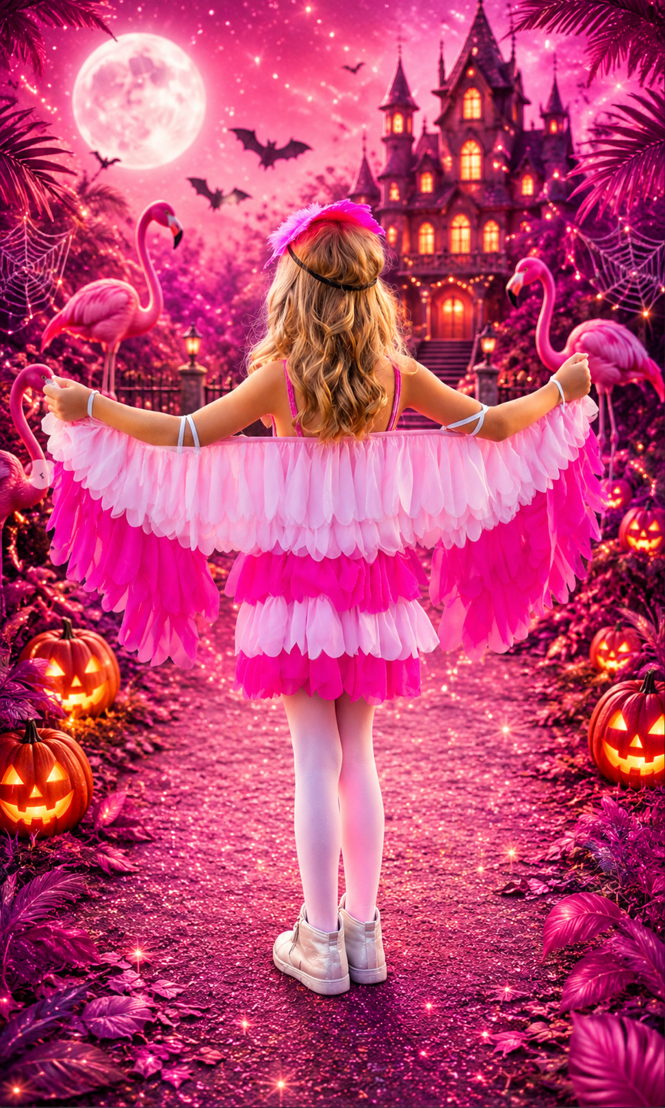 RESTOCKED! Pink Flamingo Wings