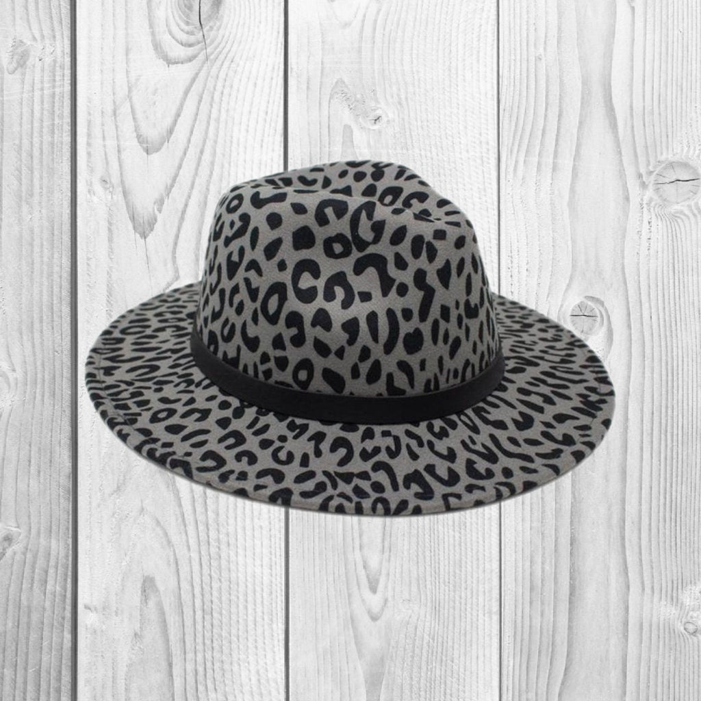 Mommy & Mini - Cheetah Felt Brim Hat - Many Colors!