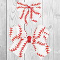 Baseball Bows - 3" Or 6", Game Day, Sports, Accessories Alligator Clip Small Large, Summer, Boutique
