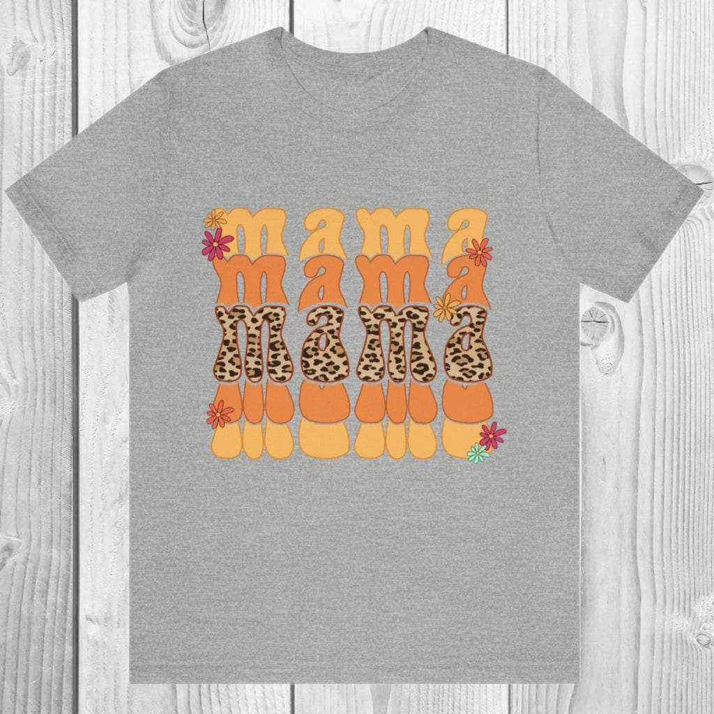 Mama Shirt, Mom Shirts, Mom Gift, Coming Home Top, Baby Shower Gift, Retro, Groovy, Personalized Mom, First Time Mom, Mama T-Shirt, Tee