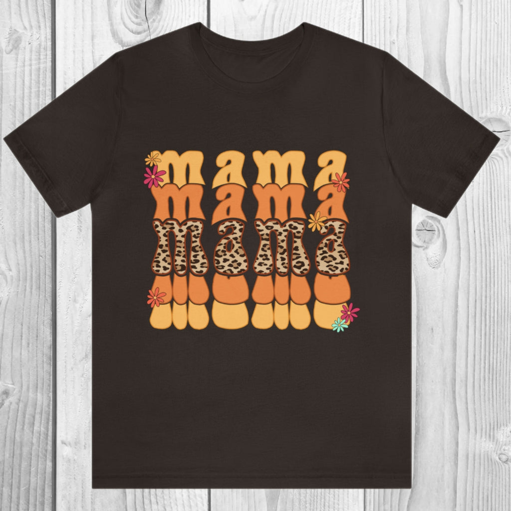 Mama Shirt, Mom Shirts, Mom Gift, Coming Home Top, Baby Shower Gift, Retro, Groovy, Personalized Mom, First Time Mom, Mama T-Shirt, Tee