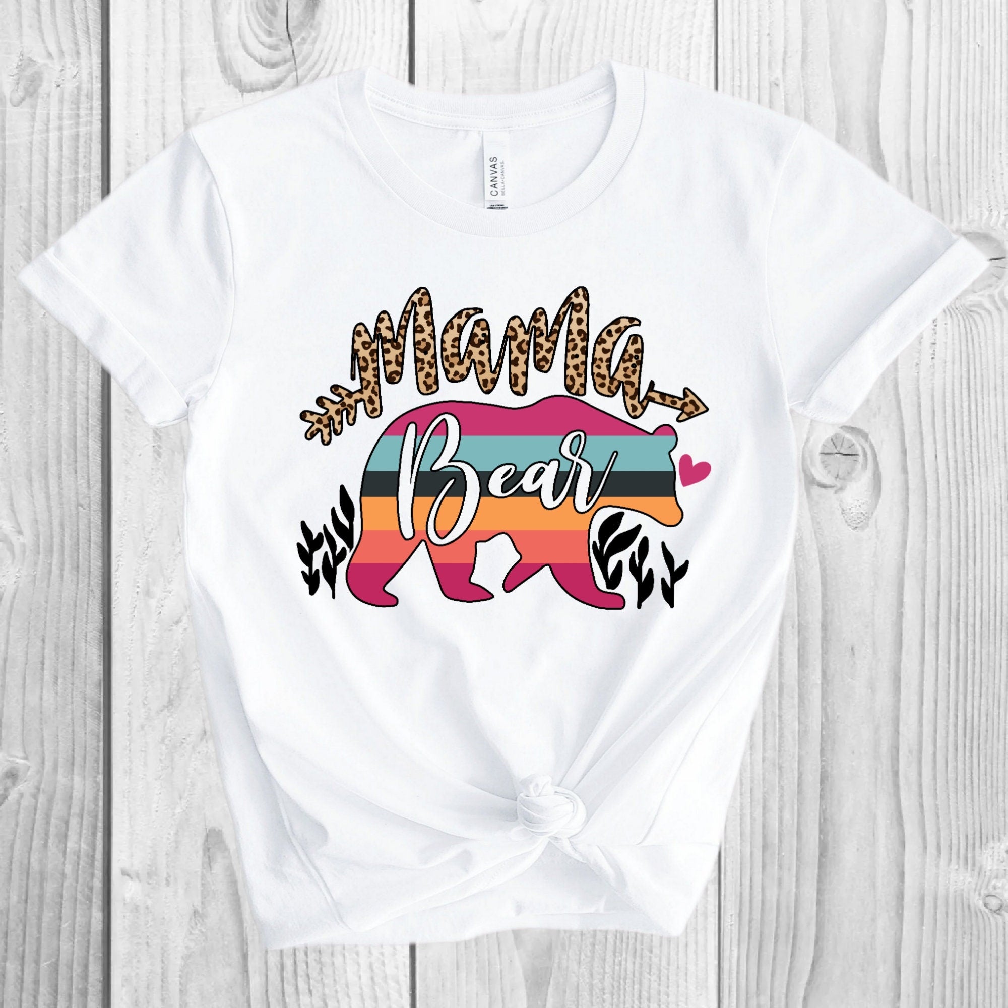 Mama Bear Shirt, Mom Shirts, Mom Gift, Coming Home Top, Baby Shower Gift, Personalized Mom, First Time Mom, Mama Bear T-Shirt