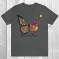 Blessed Mama Shirt, Butterfly Mama T-Shirt, Pregnancy Announcement, Baby Shower Gift, New Mother Gift, Gift For Mom