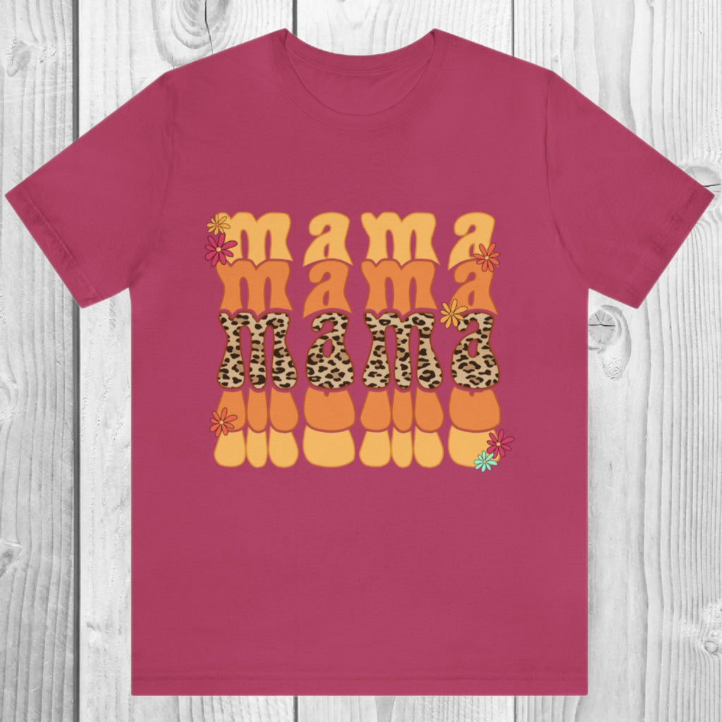 Mama Shirt, Mom Shirts, Mom Gift, Coming Home Top, Baby Shower Gift, Retro, Groovy, Personalized Mom, First Time Mom, Mama T-Shirt, Tee