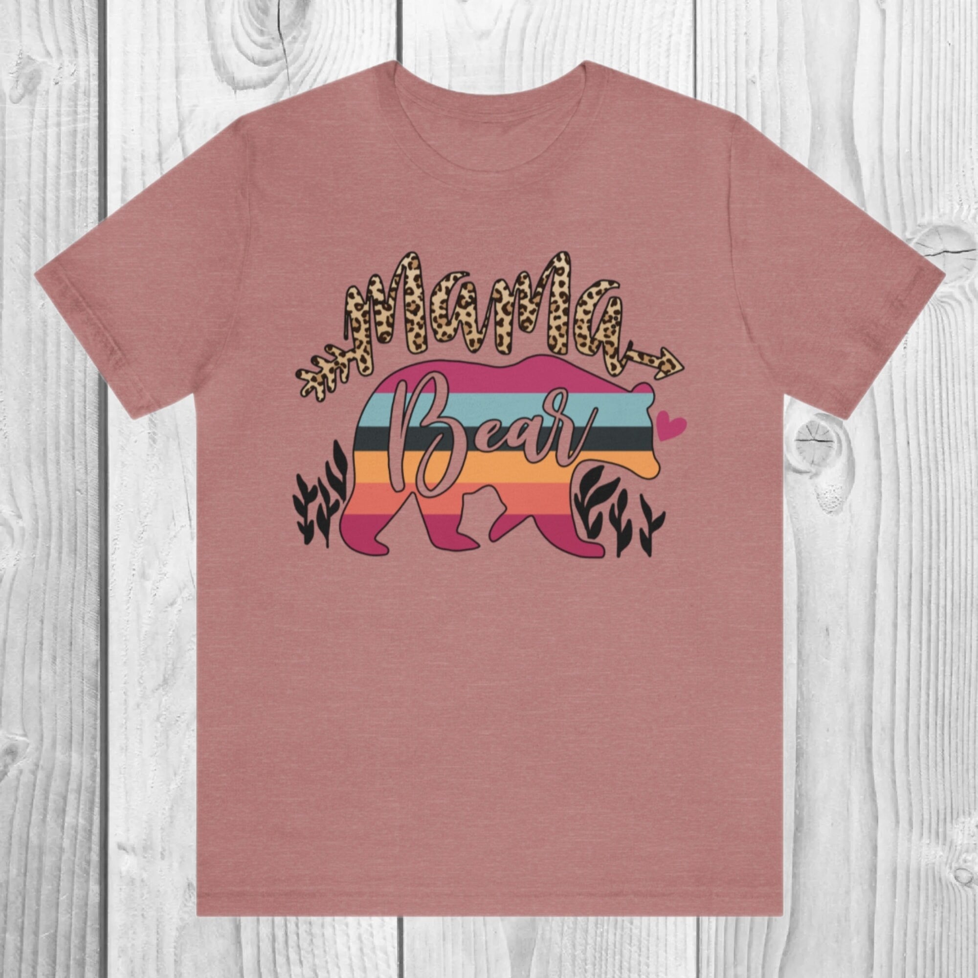 Mama Bear Shirt, Mom Shirts, Mom Gift, Coming Home Top, Baby Shower Gift, Personalized Mom, First Time Mom, Mama Bear T-Shirt