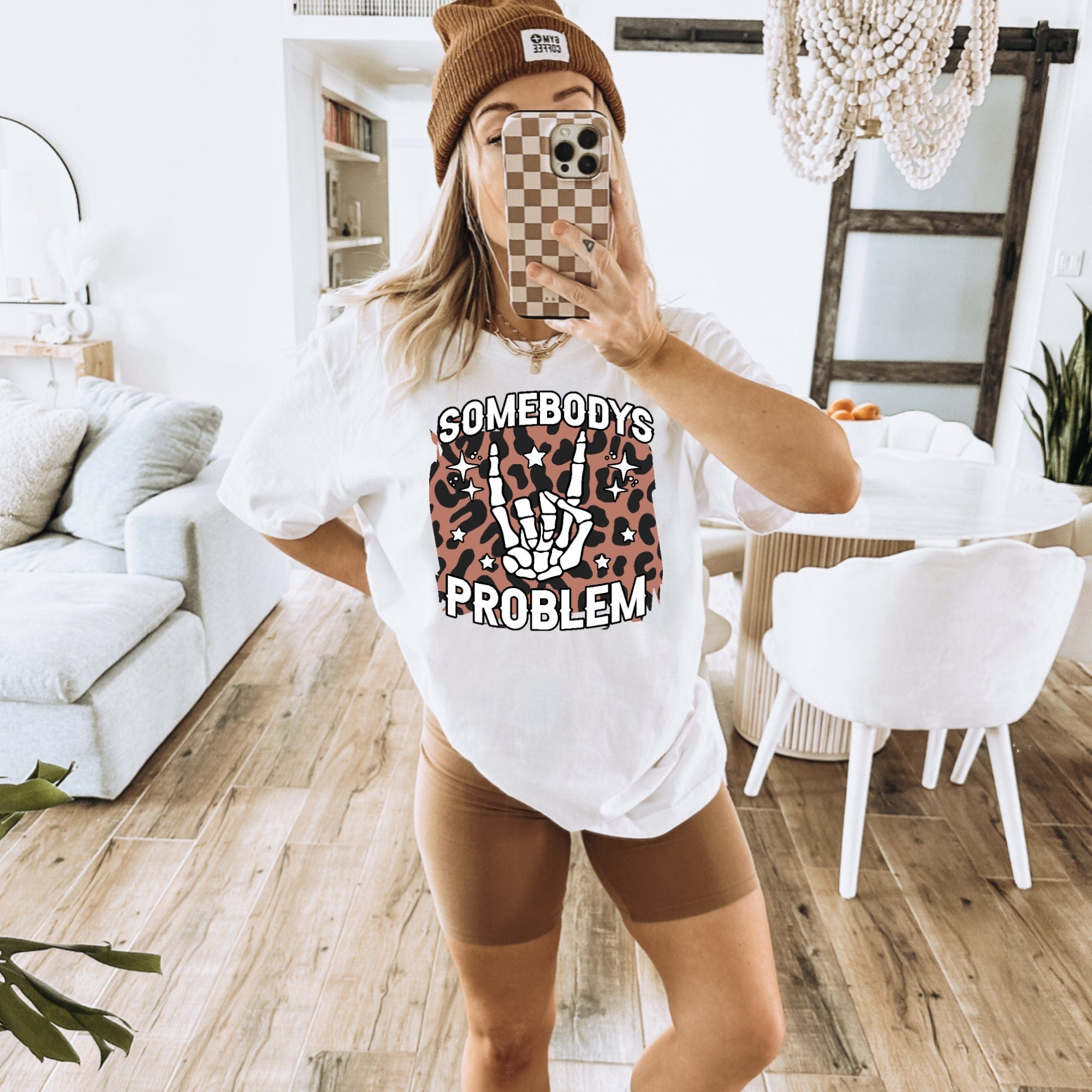 Women's Girl's "Somebody's Problem" Unisex Fit Jersey Short Sleeve Tee, Morgan Wallen, Country Music Concert Shirt, Morgan Wallen T-Shirt