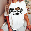 Women's Girl's "The Cowboys Club" Unisex Fit Jersey Short Sleeve Tee, Cowgirl Shirt, Western T-Shirt, Retro, Cowgirl Boutique