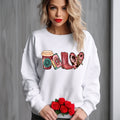 Women's Coffee Valentine's Day, Unisex Heavy Blend™ Crewneck Sweatshirt In The Color White