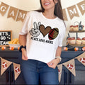 Women's Peace.Love.49ers Unisex Fit Softstyle T-Shirt, FREE SHIPPING!