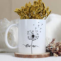 White "Blow Me" Ceramic Mug 11oz