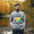 Men's Women's Unisex Fit Heavy Blend™ Crewneck Sweatshirt, Giveashitometor