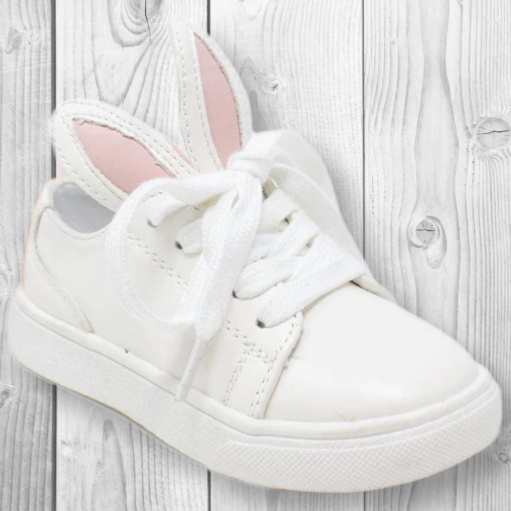 RESTOCKED! Toddler/Big Girl The Bunny Sneakers, White, Silver Glitter Or Gold Glitter, 5T 6T 7T 8T 9T 10T 11T 12T 13T 1 2 3 4, Easter Shoes