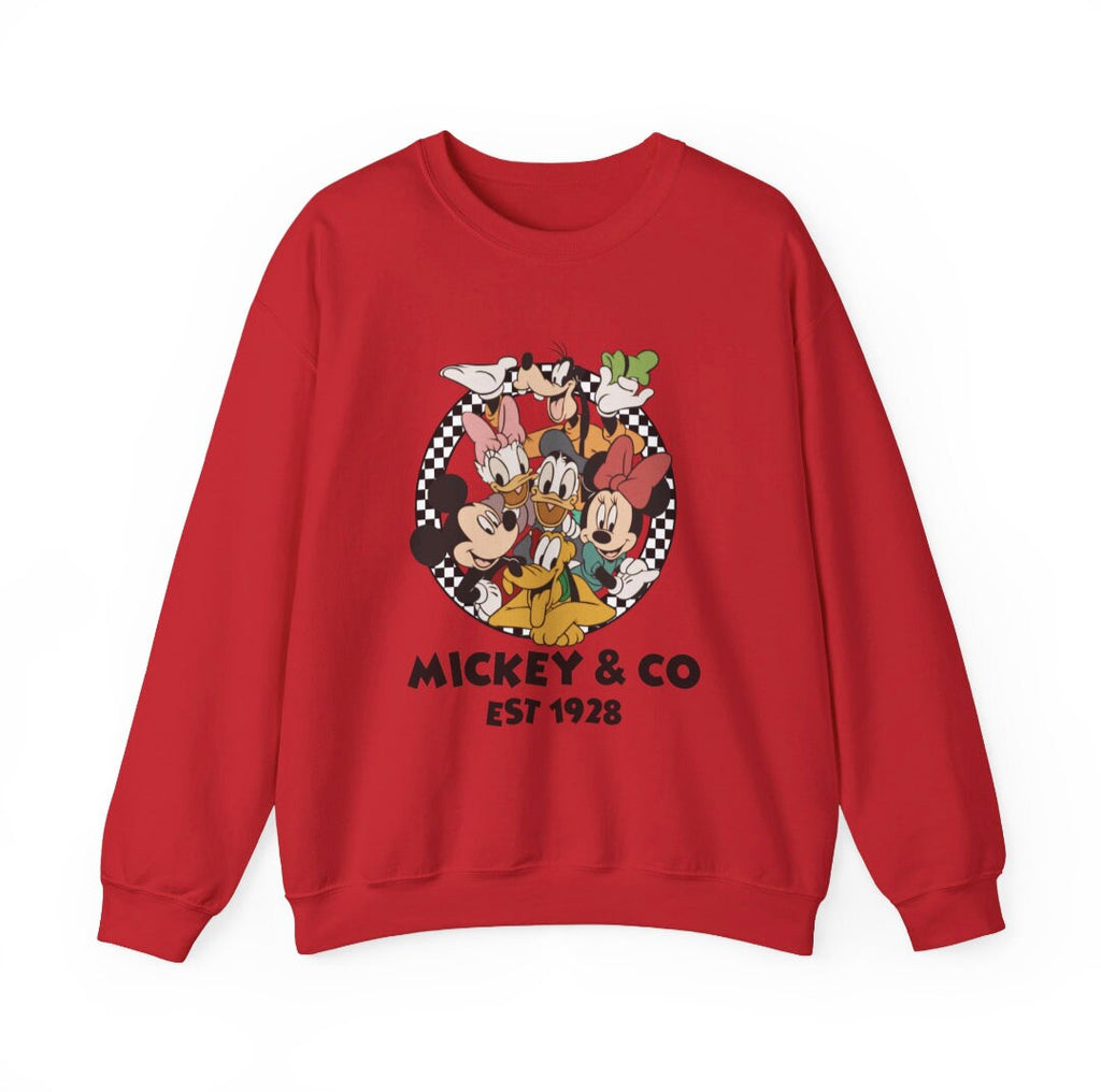 Women's "MICKEY & CO EST 1928" Unisex Fit Heavy Blend™ Crewneck Sweatshirt