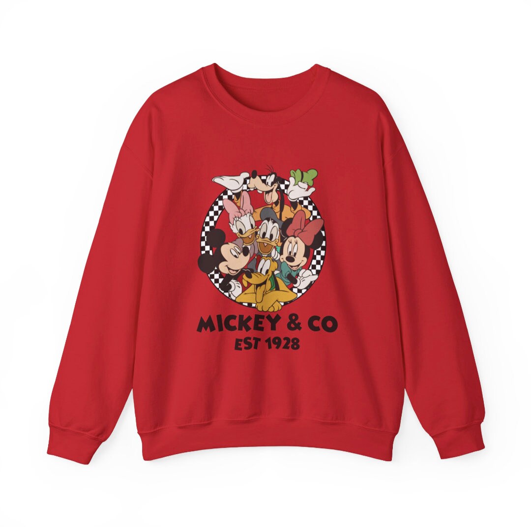 Women's "MICKEY & CO EST 1928" Unisex Fit Heavy Blend™ Crewneck Sweatshirt