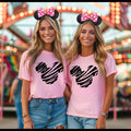 Women's, Girls, Mickey Head Tiger, Unisex Fit Jersey Short Sleeve Tee