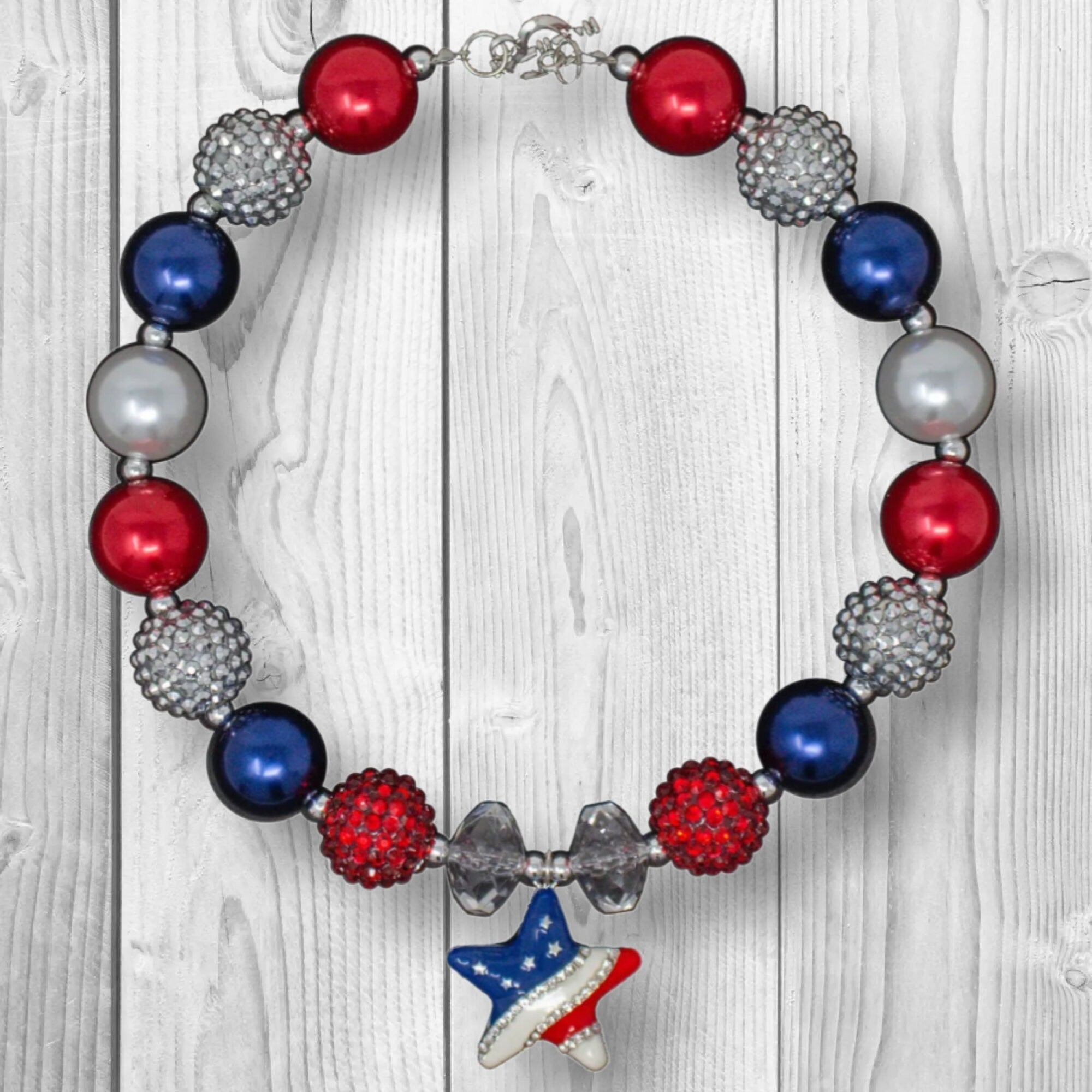 RESTOCKED! American Star Bubblegum Necklace