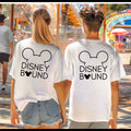 Unisex Fit "Disney Bound" On Back & Front Corner, Jersey Short Sleeve Tee