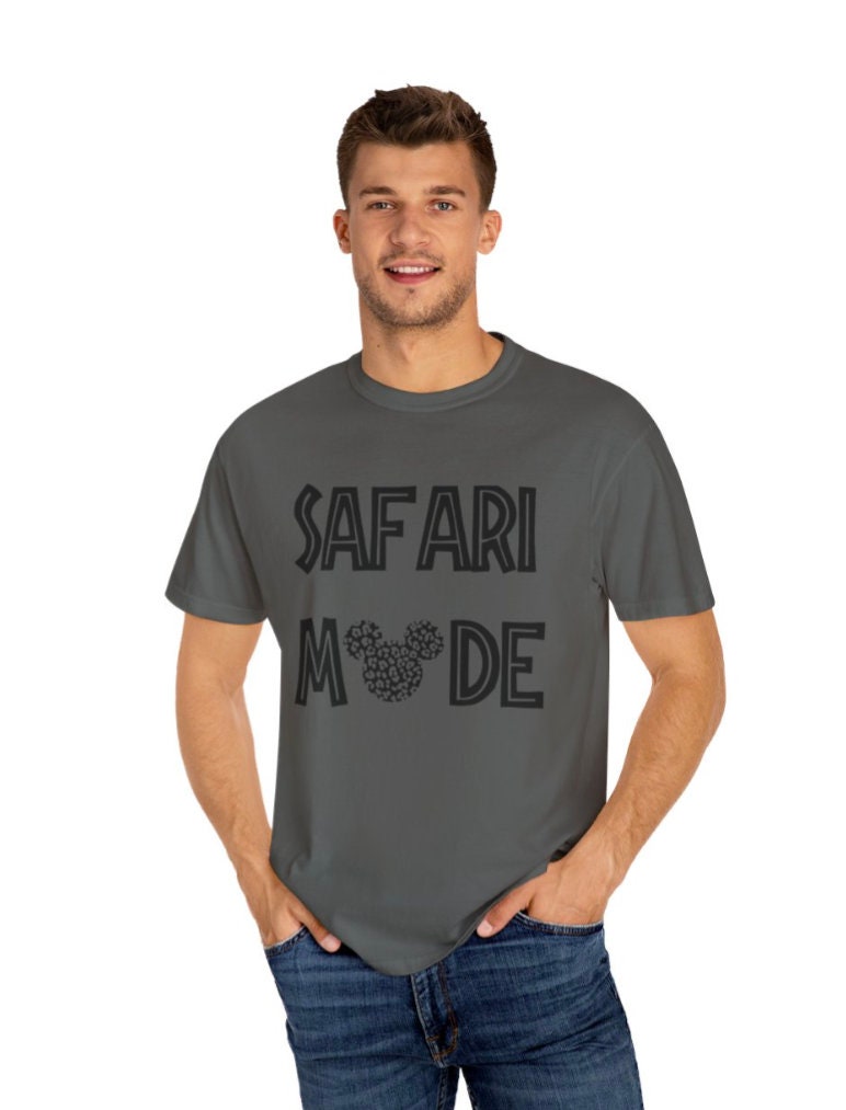 Women's Men's "Safari Mode" Unisex Fit Garment-Dyed T-shirt