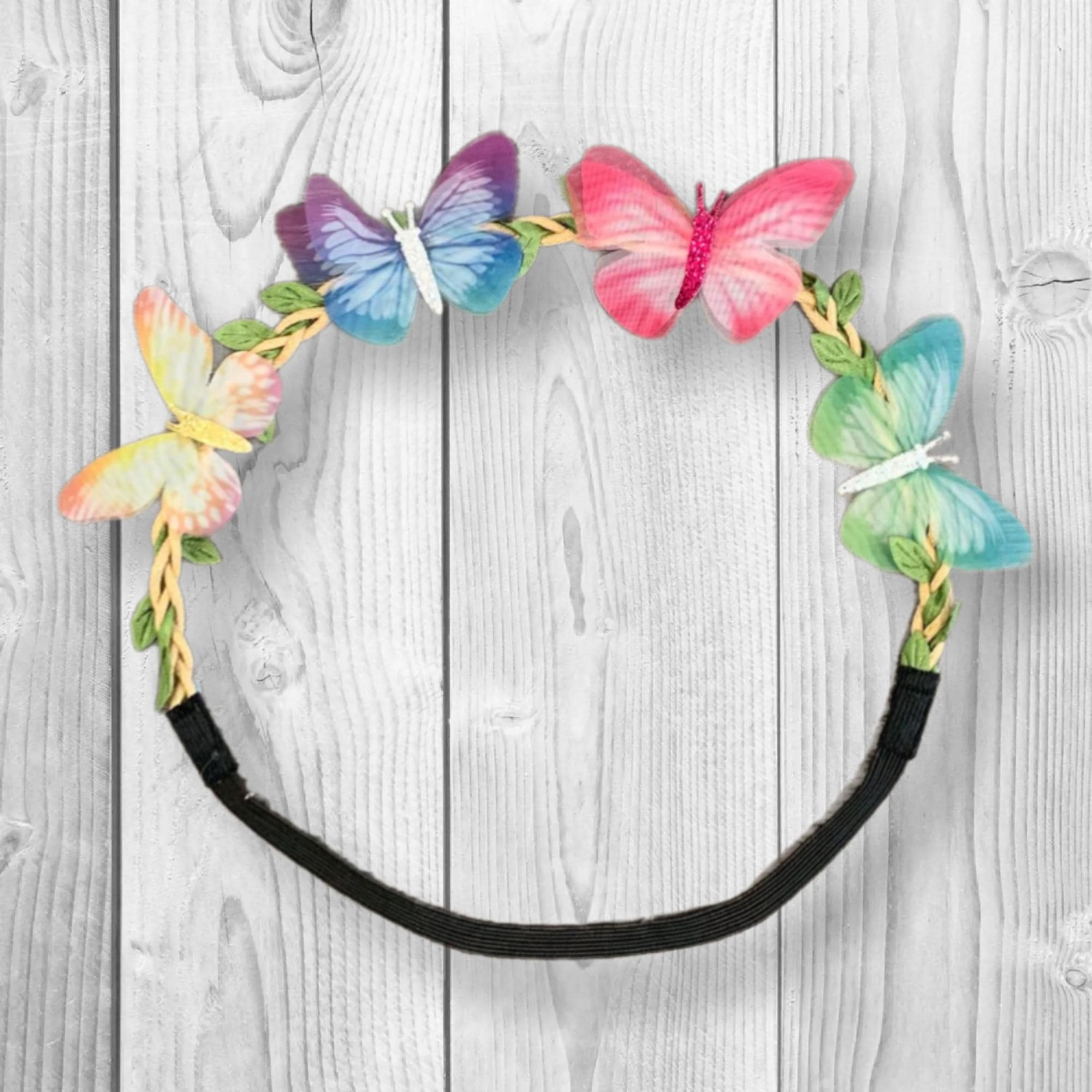 RESTOCKED! Butterfly Braided Headband