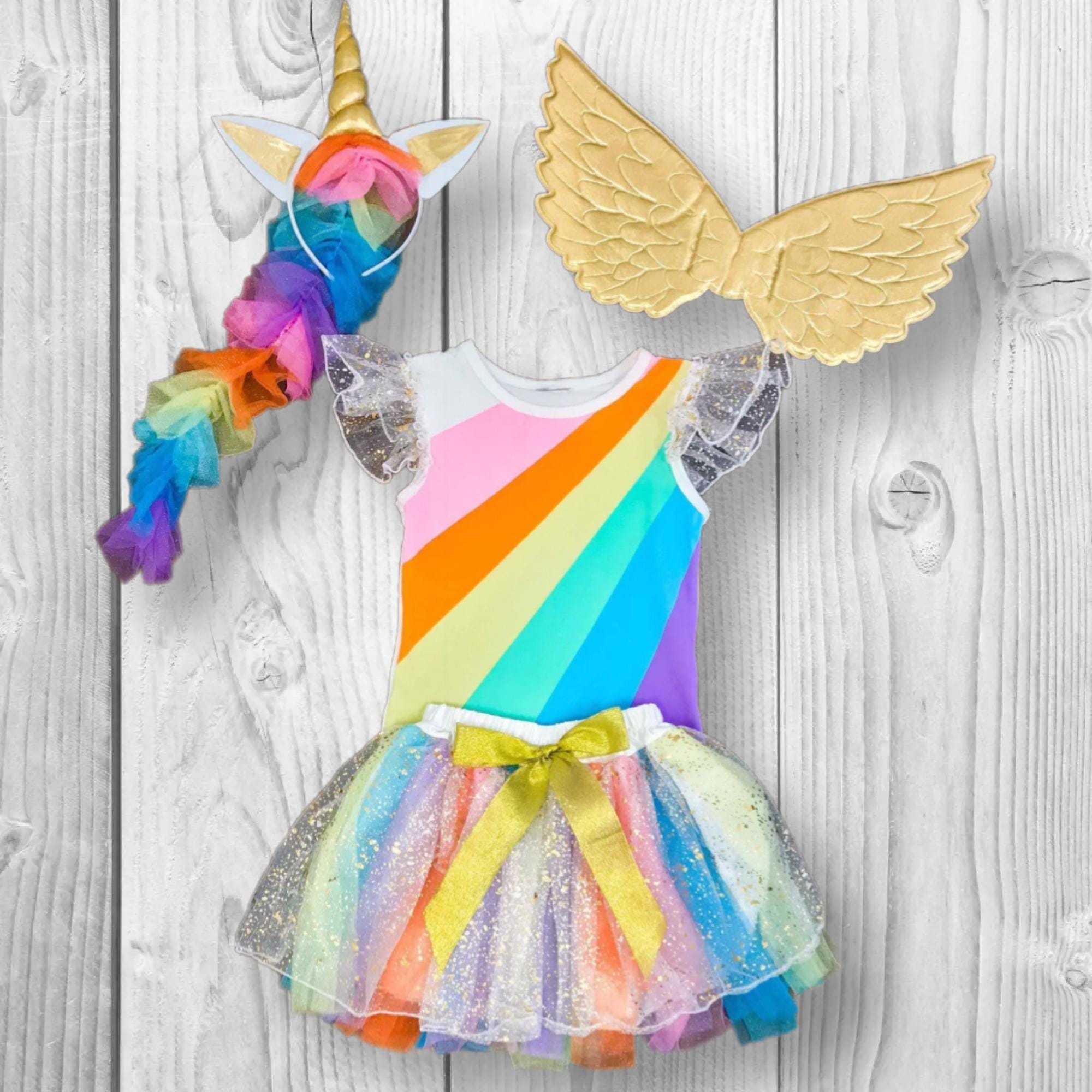 Restocked! Mommy & Mini Unicorn Costume - INCLUDES COMPLETE 4 PC Set! Mommy And Me, Coordinating, Mom And Me Halloween Costume, Kids Tutu