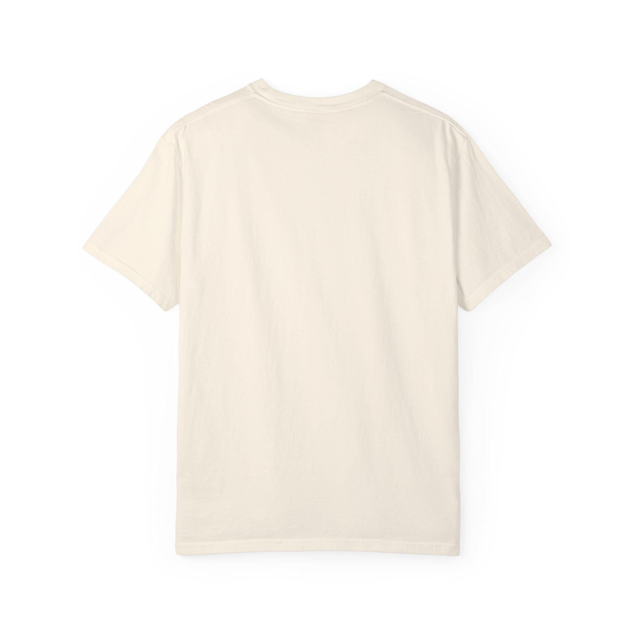 Women's Western Halloween "Howdy Pumpkin" Retro Fall Design Unisex Fit Garment-Dyed T-shirt In The Color Ivory