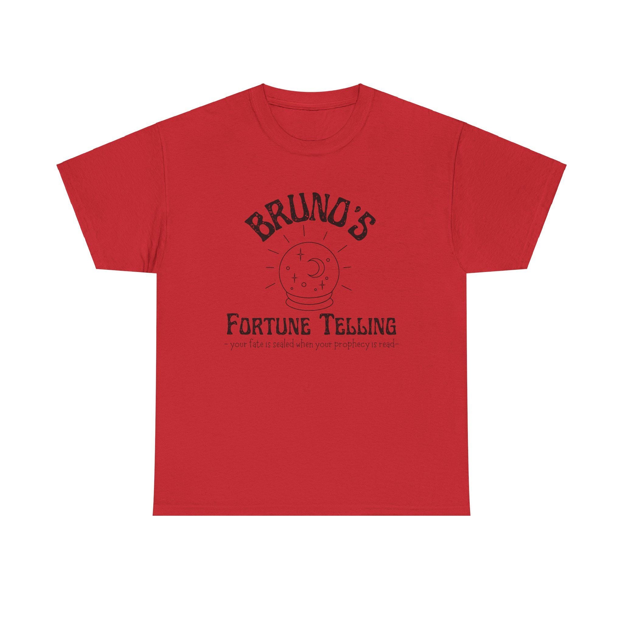 Disney Bruno's Fortune Telling Red T-Shirt, Disneyland Disney World Encanto Unisex Tee, Matching Family Shirt, Theme Park Vacation Apparel,