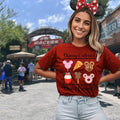 Matching Disneyland Disney World Unisex Tee - Disney Calories Don't Count - Funny Humorous Shirt, Gift for Theme Park Lovers