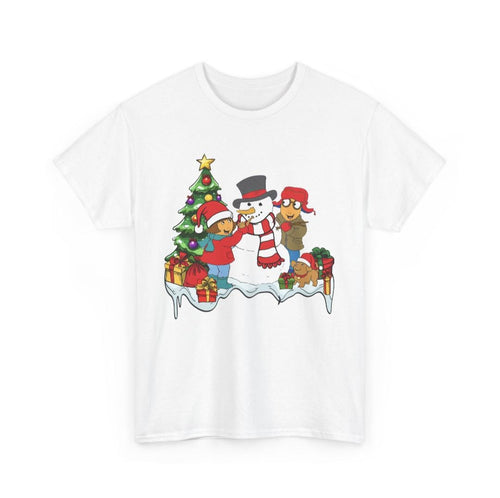 Arthur Christmas White Tee, Unisex Fit Holiday T-shirt, Festive Tee for Men and Women, Xmas Graphic Shirt, Santa Claus Tshirt