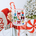 Cute Christmas Mug, Holiday Bow Design, Festive Coffee Cup, Xmas Gift Idea, Arthur  Inspired, Colorful Mug, 11oz, Tea
