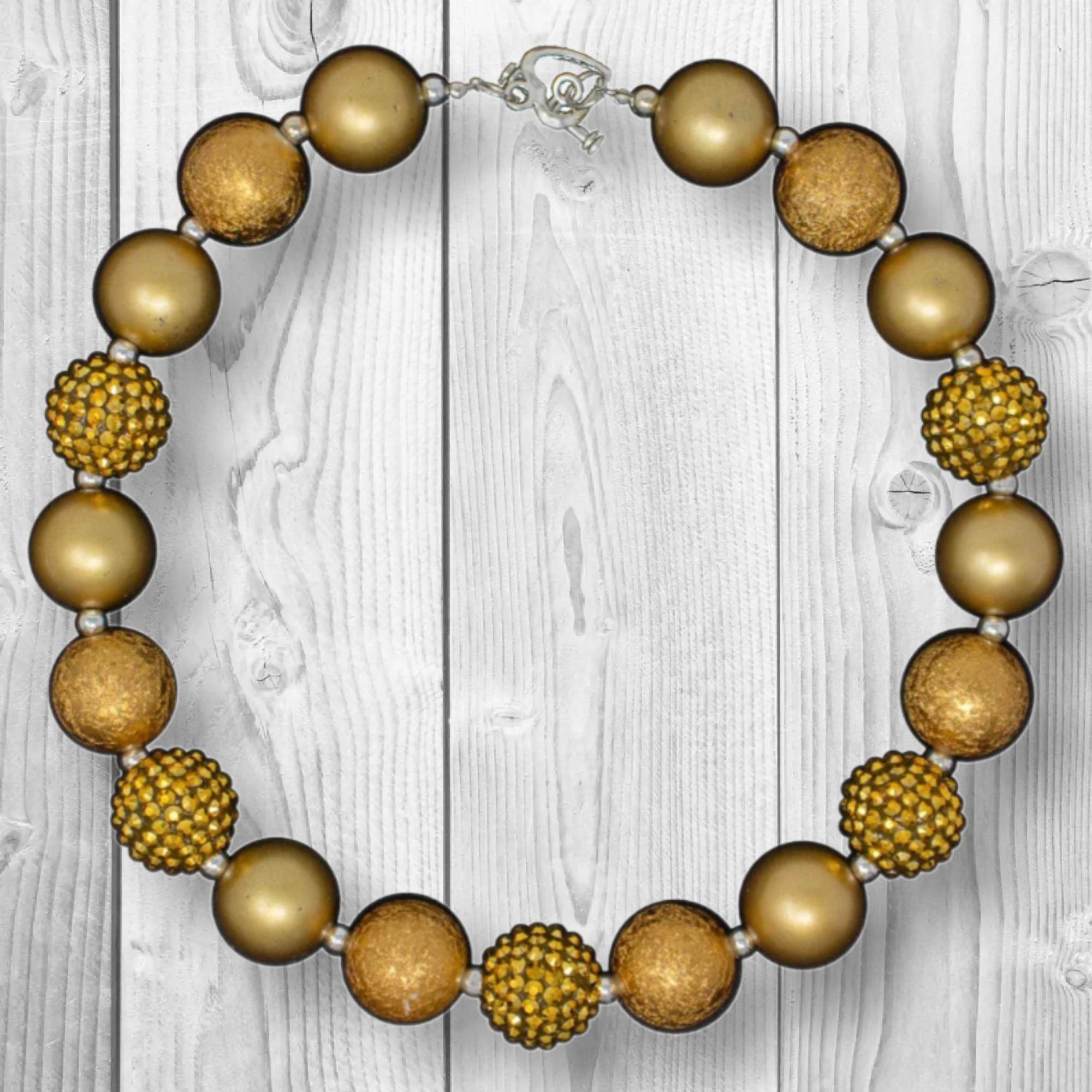 Extra Gold Bubblegum Necklace
