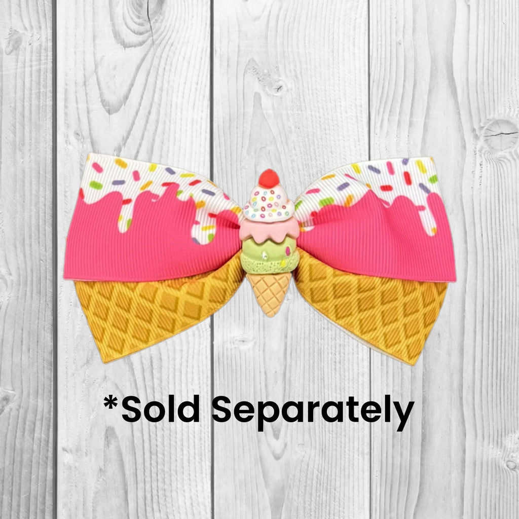 Girls/Toddler/Baby/Tween/Teen Pink Sprinkle Ice Cream Cone Costume Set