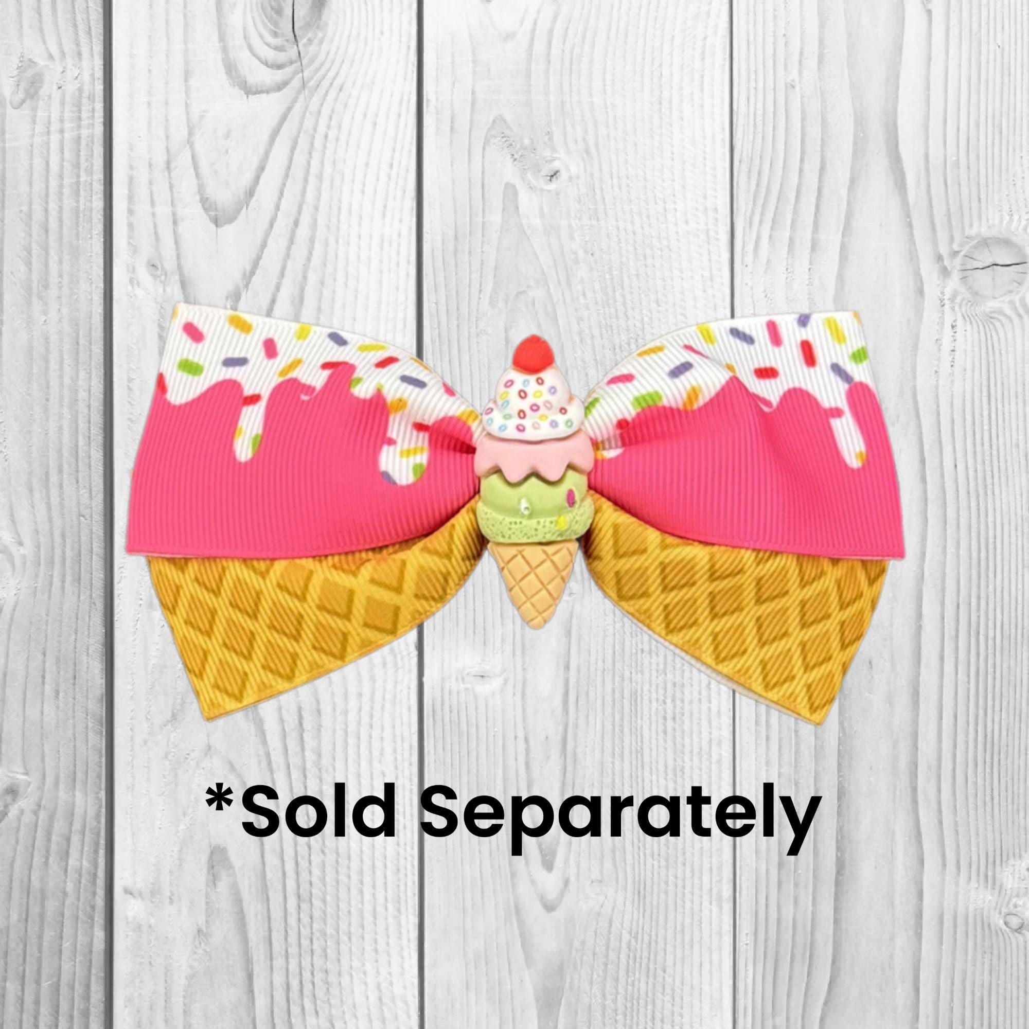 Girls/Toddler/Baby/Tween/Teen Pink Sprinkle Ice Cream Cone Costume Set