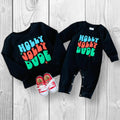 RESTOCKED! Boys/Toddler/Newborn/Infant "Holly Jolly Dude" Long Sleeve Top Or Romper