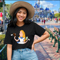 FREE EXPRESS SHIPPING! Disneyland Alice in Wonderland T-Shirt, Black Unisex Fit Tee, Theme Park Vacation Apparel, "Eat Me" "Drink Me"