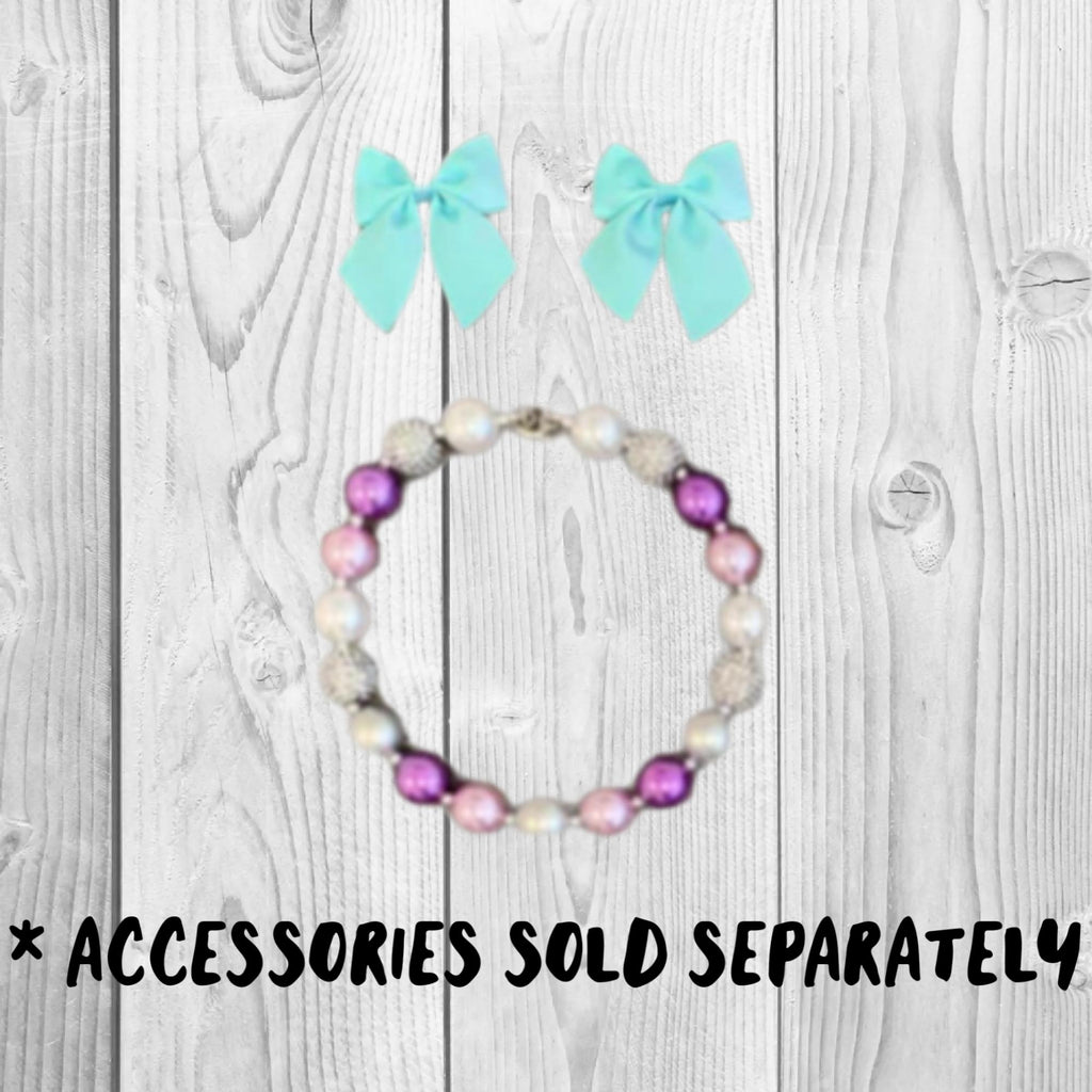 Girls/Toddler/Baby Purple Sunset Tie Dye Print Knotted Tank Top Short Set