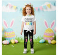 RESTOCKED! Girls/Toddler/Baby "Chillin' With My Peeps" Legging Set, Easter Outfit