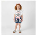 Girls/Toddler/Baby "I'm Not Bossy I Have Leadership Skills" Denim Short Set