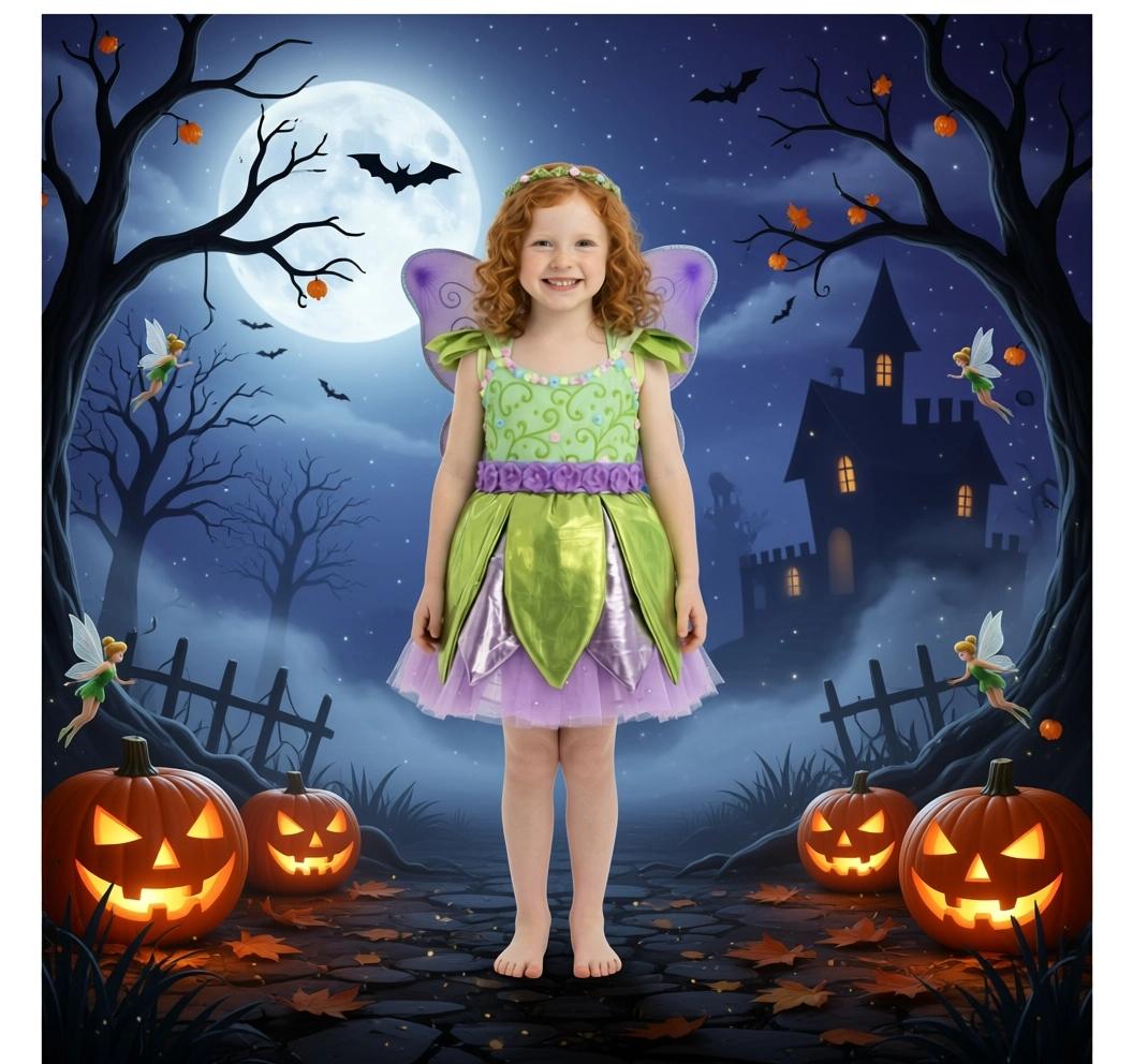 Girls Butterfly Fairy Costume, Toddler Fairy Princess Dress, 3 Piece Halloween Costume, Butterfly Wings Outfit, Dress Up Set