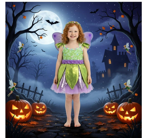 Girls Butterfly Fairy Costume, Toddler Fairy Princess Dress, 3 Piece Halloween Costume, Butterfly Wings Outfit, Dress Up Set