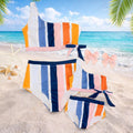 RESTOCKED! Mommy & Mini Striped One Shoulder Bikini, Matching Mother Daughter Swimsuits, 2 Piece Retro Vibes, Bathing Suits Boutique Mom Me