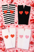 RESTOCKED! Girls/Toddler Heart Knee High Socks