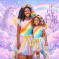 Restocked! Mommy & Mini Unicorn Costume - INCLUDES COMPLETE 4 PC Set! Mommy And Me, Coordinating, Mom And Me Halloween Costume, Kids Tutu