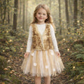 RESTOCKED! Girls/Toddler Woodland Deer Vest & Tutu Costume Set