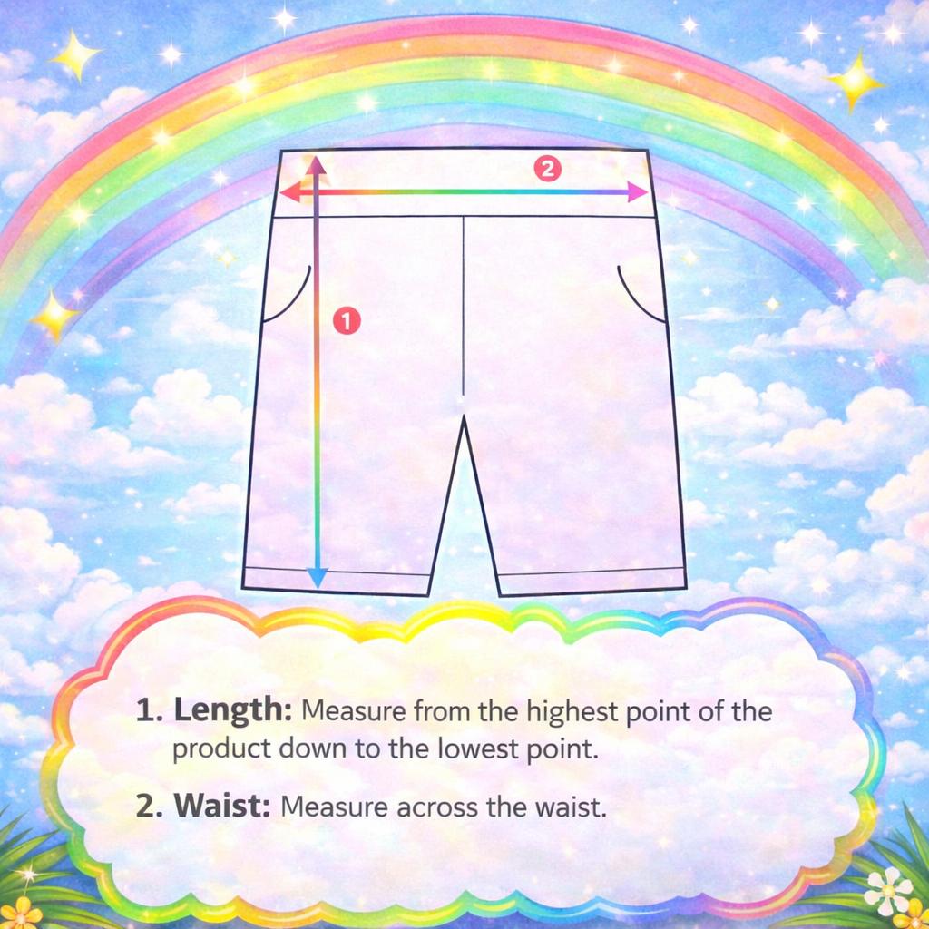 Gray & Rainbow Denim Short Set for Girls, Toddlers and Babies – Colorful Two-Piece Outfit