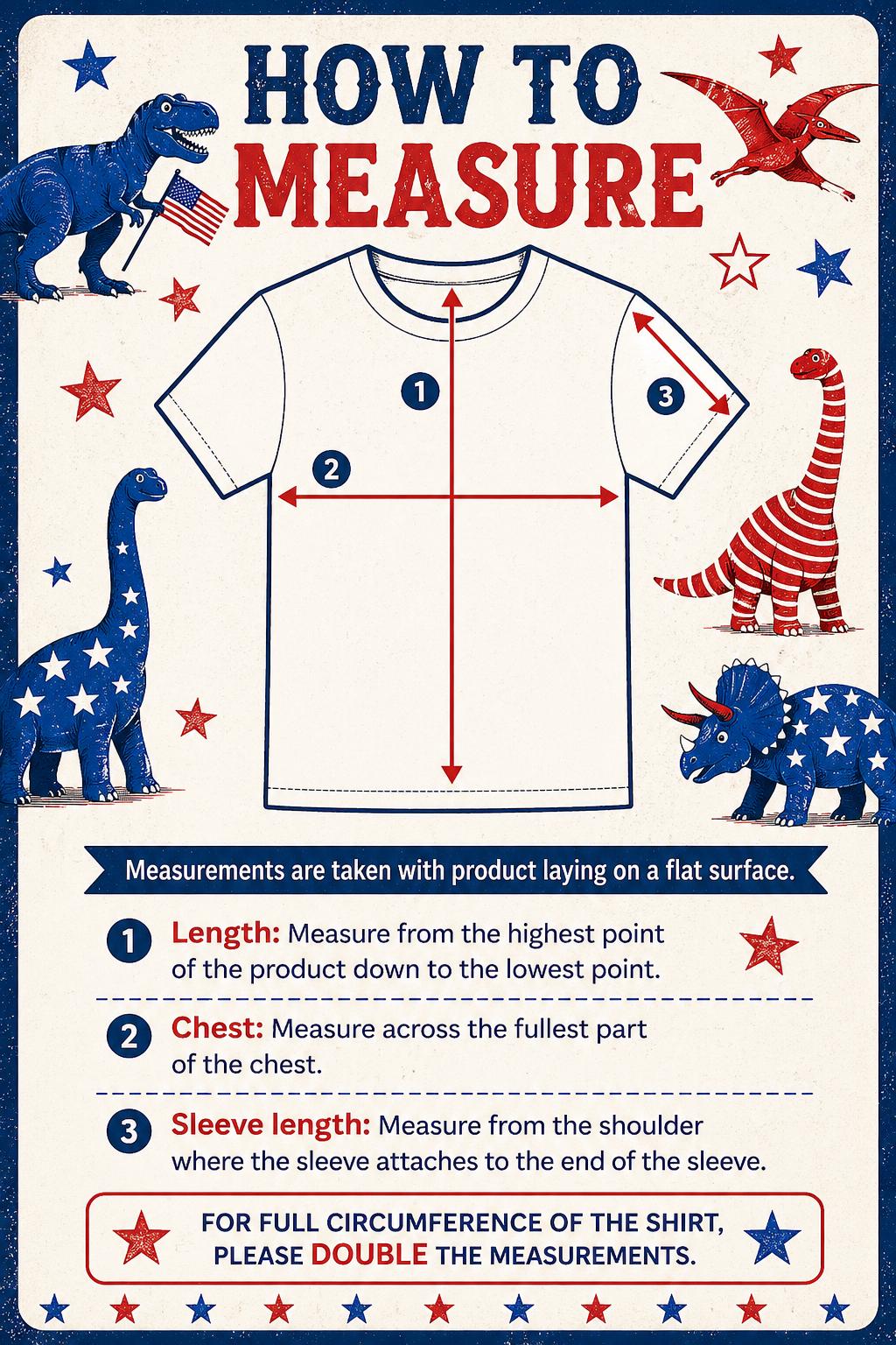 Patriotic Dinosaur Button Down Shirt for Boys | 4th of July Kids Shirt | Red White Blue Dino Outfit | Toddler Baby Sizes 6M–16Y
