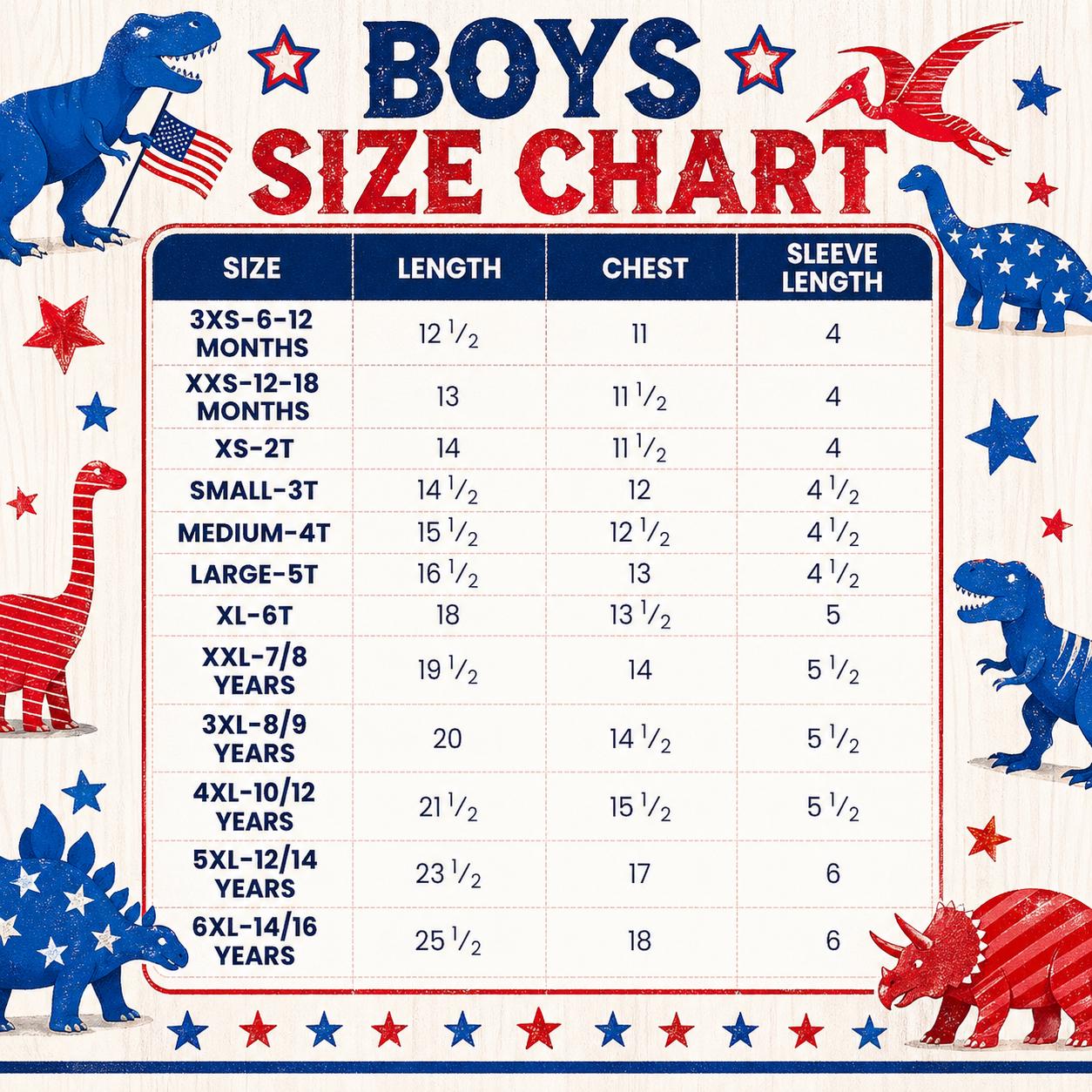 Patriotic Dinosaur Button Down Shirt for Boys | 4th of July Kids Shirt | Red White Blue Dino Outfit | Toddler Baby Sizes 6M–16Y