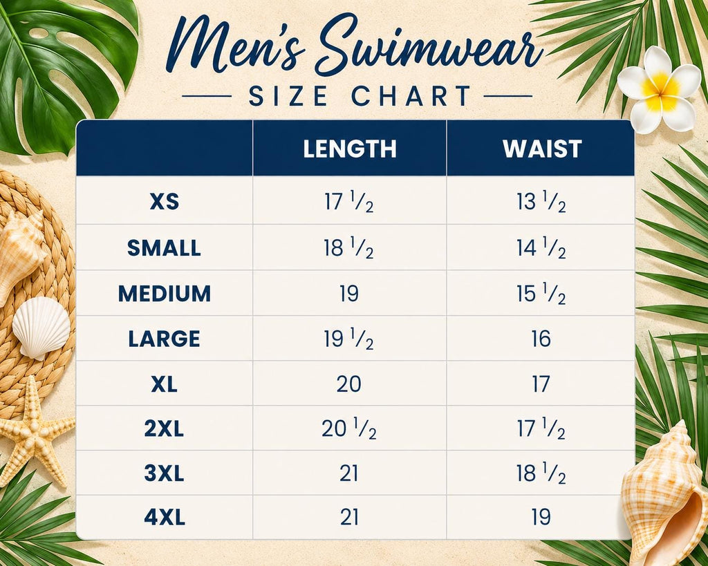 Blue Tropical Family Matching Swimsuits | Hawaiian Beach Swimwear Set