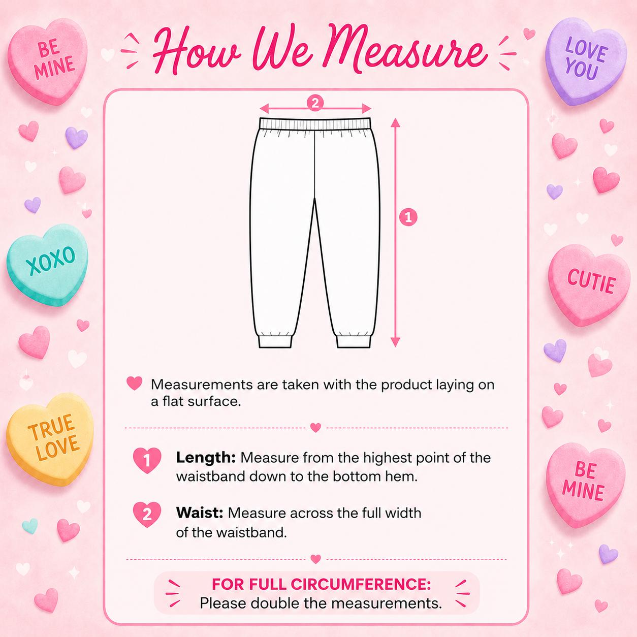 Mommy and Me Valentine's Day Pajamas, White Candy Heart Matching Family Pajamas, Mom and Mini Pajama Set, Valentine Sleepwear